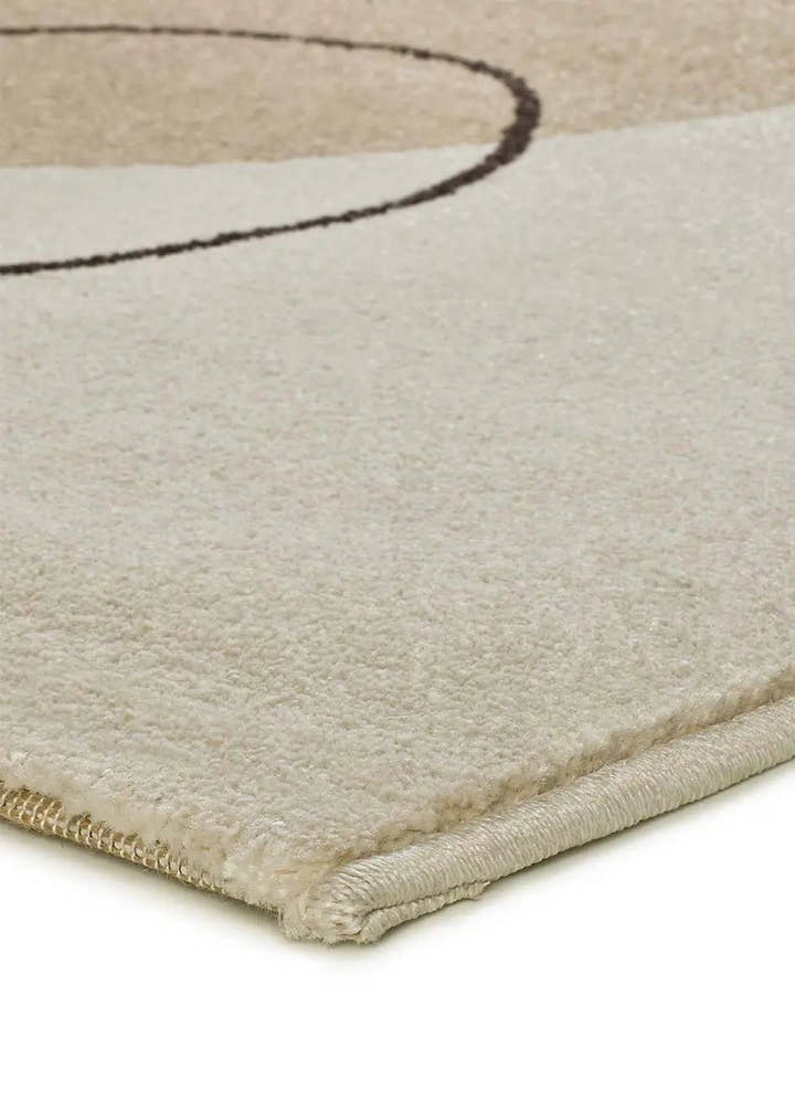 ALFOMBRA LESSIA PEBLINNE DE ESTILO MODERNO EN COLOR BEIGE - Alfombras - El Workshop-150 x 80 x 1 cm