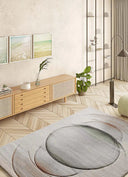 ALFOMBRA LIBET 40402 DE ESTILO MODERNO EN COLOR BEIGE - Alfombras - El Workshop-170 x 120 x 1 cm