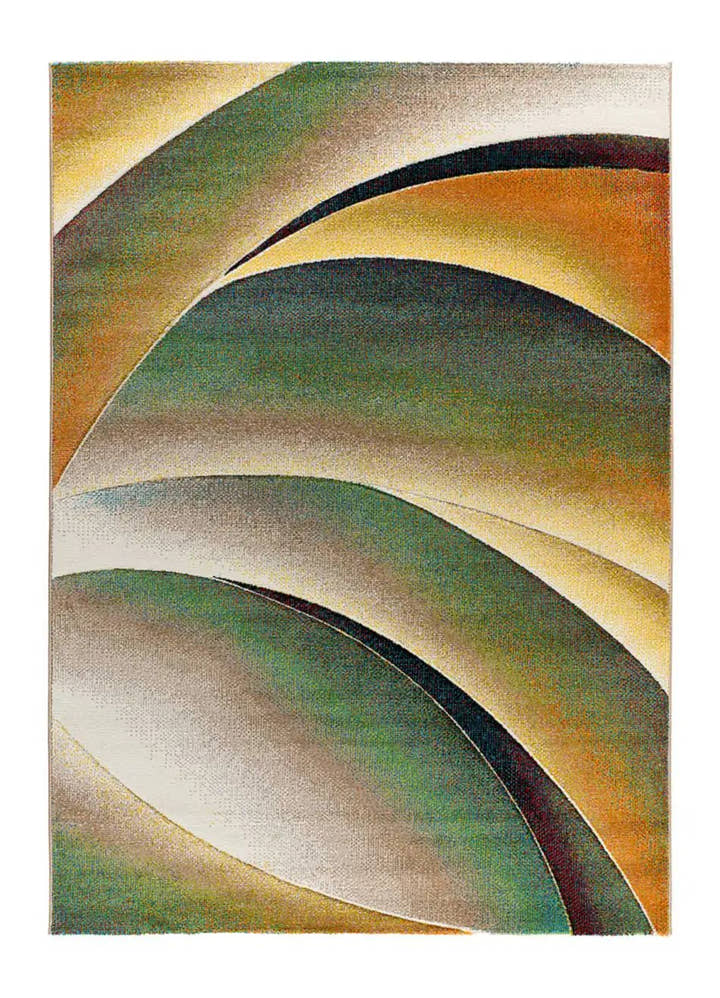 ALFOMBRA LIBET 40409 DE ESTILO MODERNO EN COLOR VERDE - Alfombras - El Workshop-170 x 120 x 1 cm