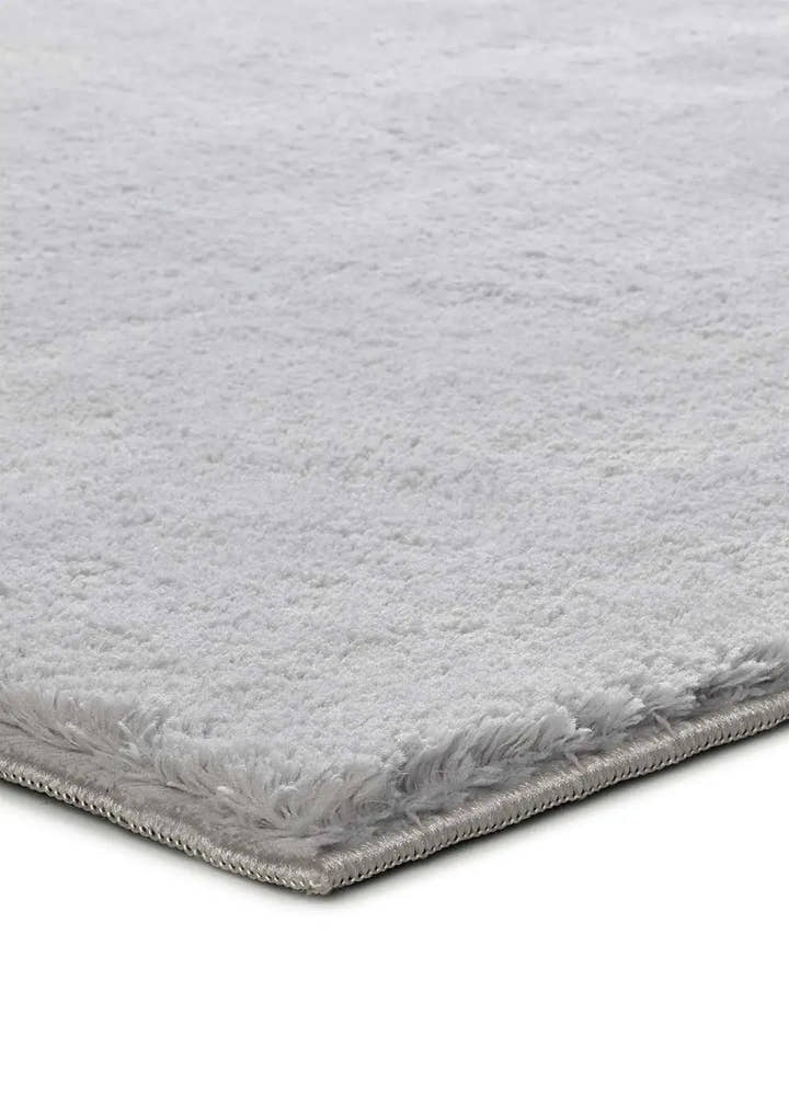 ALFOMBRA LOFT LISO DE ESTILO MINIMALISTA EN COLOR PLATA - Alfombras - El Workshop-120 x 60 x 1.9 cm