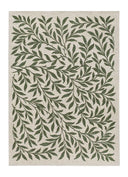 ALFOMBRA LUA 3103 DE ESTILO FLORAL EN COLOR VERDE, foto de producto