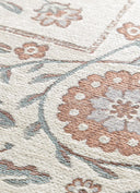 ALFOMBRA LUA 3104 DE ESTILO CLÁSICO EN COLOR AZUL en ambiente decorado (3)