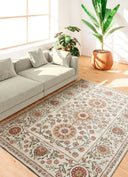 ALFOMBRA LUA 3104 DE ESTILO CLÁSICO EN MULTICOLOR en ambiente decorado