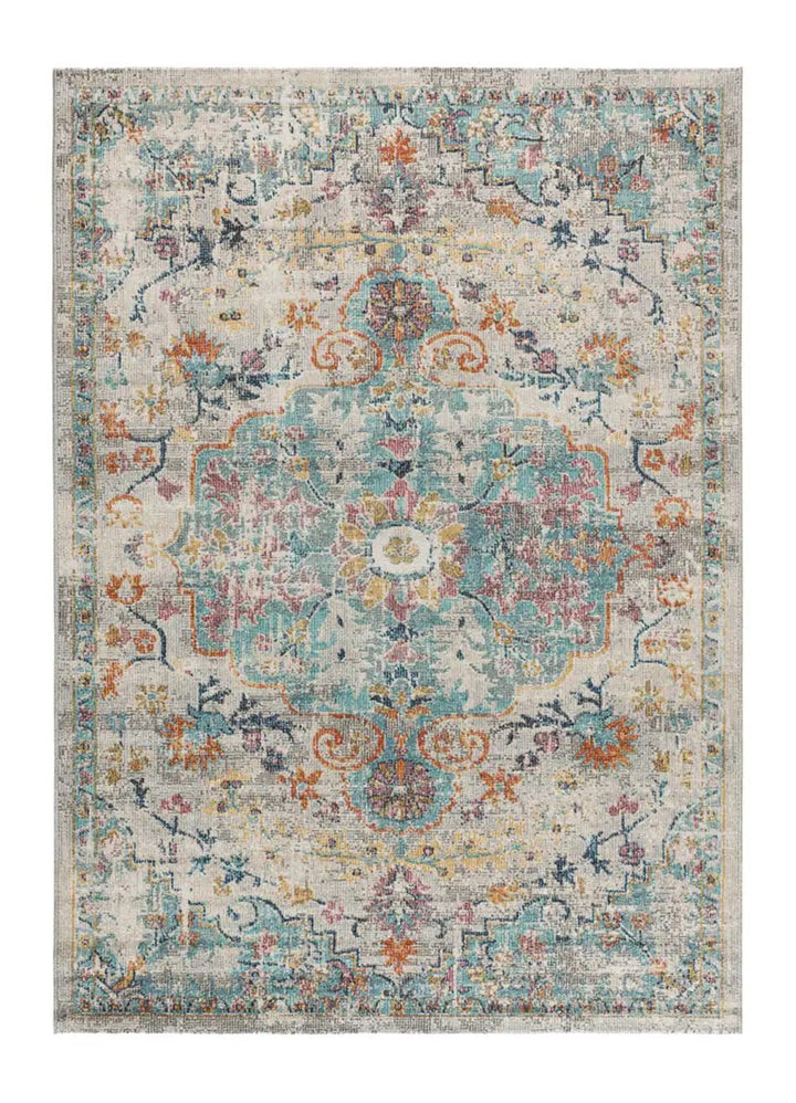 ALFOMBRA LUNA 20157 DE ESTILO VINTAGE EN MULTICOLOR, foto de producto