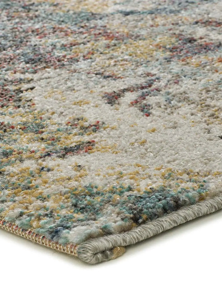 ALFOMBRA LUNA 54569 DE ESTILO VINTAGE EN MULTICOLOR - Alfombras - El Workshop-150 x 80 x 0.4 cm