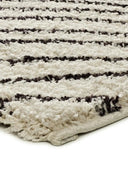 ALFOMBRA LUSH COASTALINA DE ESTILO SHAGGY MODERNO EN COLOR BLANCO - Alfombras - El Workshop-150 x 80 x 2.5 cm