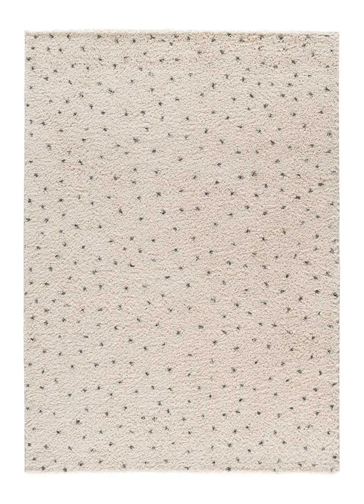 ALFOMBRA LUSH DOTTIE DE ESTILO SHAGGY MODERNO EN COLOR NEGRO, foto de producto