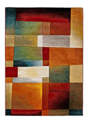 ALFOMBRA MATRIX 21322 DE ESTILO GEOMÉTRICO EN MULTICOLOR - Alfombras - El Workshop-120 x 60 x 1.3 cm