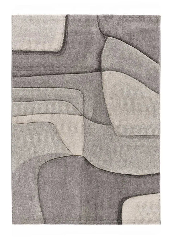 ALFOMBRA MEDEL 40378 DE ESTILO ABSTRACTO EN COLOR GRIS, foto de producto