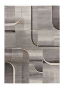 ALFOMBRA MEDEL 40379 DE ESTILO ABSTRACTO EN COLOR GRIS - Alfombras - El Workshop-150 x 80 x 1 cm