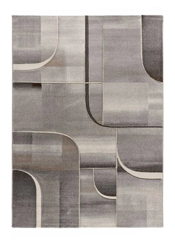 ALFOMBRA MEDEL 40379 DE ESTILO ABSTRACTO EN COLOR GRIS, foto de producto