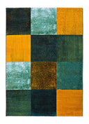 ALFOMBRA MOAR 16187 DE ESTILO GEOMÉTRICO EN MULTICOLOR - Alfombras - El Workshop-120 x 60 x 1.3 cm