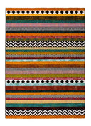 ALFOMBRA MOAR 16229 DE ESTILO ÉTNICO EN MULTICOLOR - Alfombras - El Workshop-120 x 60 x 1.3 cm