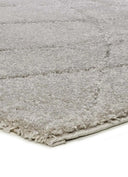 ALFOMBRA MOLIER 8785 DE ESTILO SHAGGY EN COLOR PLATA - Alfombras - El Workshop-120 x 60 x 2.5 cm
