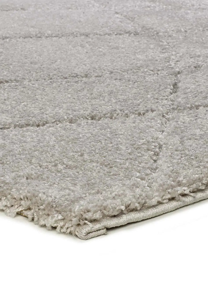 ALFOMBRA MOLIER 8785 DE ESTILO SHAGGY EN COLOR PLATA - Alfombras - El Workshop-120 x 60 x 2.5 cm