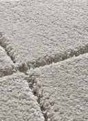 ALFOMBRA MOLIER 8785 DE ESTILO SHAGGY EN COLOR PLATA - Alfombras - El Workshop-120 x 60 x 2.5 cm