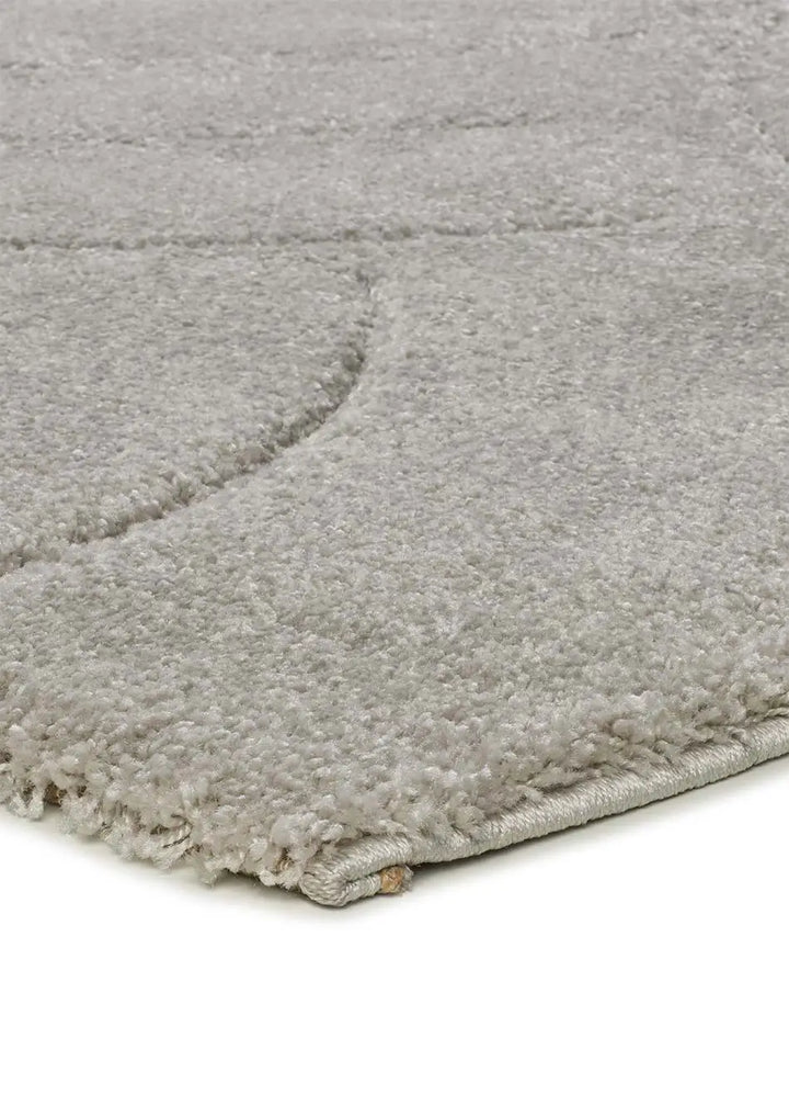 ALFOMBRA MOLIER 8786 DE ESTILO SHAGGY EN COLOR PLATA - Alfombras - El Workshop-120 x 60 x 2.5 cm