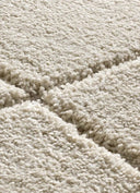 ALFOMBRA MOLIER 8787 DE ESTILO SHAGGY EN COLOR BLANCO - Alfombras - El Workshop-120 x 60 x 2.5 cm