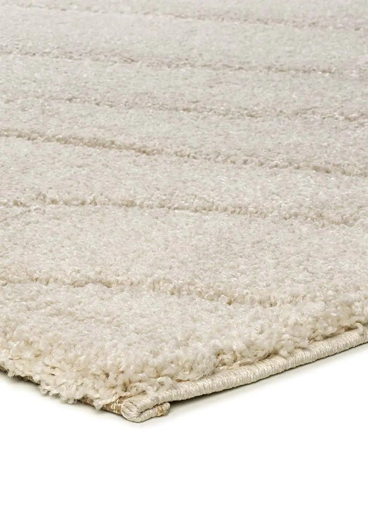 ALFOMBRA MOLIER 8789 DE ESTILO SHAGGY EN COLOR BLANCO - Alfombras - El Workshop-120 x 60 x 2.5 cm