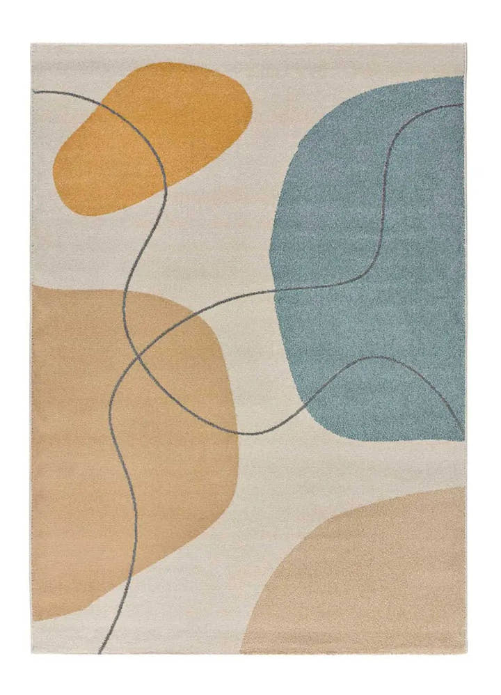 ALFOMBRA NEW YORK 12321 DE ESTILO MODERNO EN MULTICOLOR - Alfombras - El Workshop-150 x 80 x 1 cm
