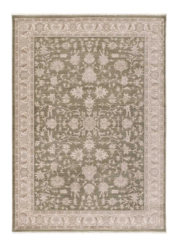 ALFOMBRA ONA 52095 DE ESTILO VINTAGE EN COLOR VERDE, foto de producto