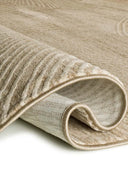 ALFOMBRA ONA 52100 DE ESTILO GEOMÉTRICO EN COLOR BEIGE en ambiente decorado (4)