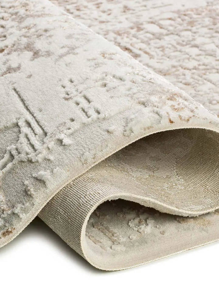 ALFOMBRA ORIS 5351 DE ESTILO ABSTRACTO EN COLOR BEIGE - Alfombras - El Workshop-150 x 77 x 1 cm