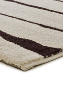 ALFOMBRA RETRO 13019 DE ESTILO MODERNO EN COLOR BLANCO - Alfombras - El Workshop-150 x 80 x 1 cm