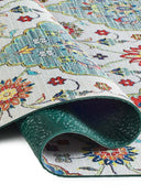 ALFOMBRA DE COCINA RICCI BÓSFORO CON ESTAMPADO BOHEMIO EN MULTICOLOR - Alfombras - El Workshop-100 x 52 x 0.3 cm