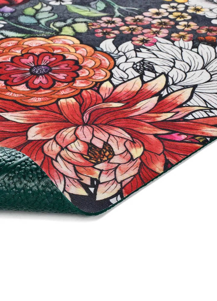 ALFOMBRA DE COCINA RICCI COLORFUL CON ESTAMPADO FLORAL EN MULTICOLOR - Alfombras - El Workshop-100 x 52 x 0.3 cm