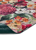 ALFOMBRA DE COCINA RICCI GIGLI CON ESTAMPADO FLORAL EN COLOR ROJO - Alfombras - El Workshop-100 x 52 x 0.3 cm