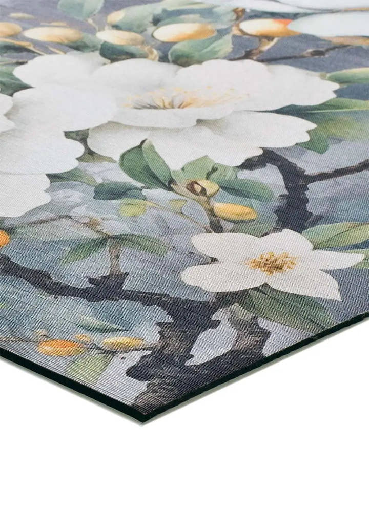 ALFOMBRA DE COCINA RICCI SARA CON ESTAMPADO FLORAL EN MULTICOLOR - Alfombras - El Workshop-100 x 52 x 0.3 cm