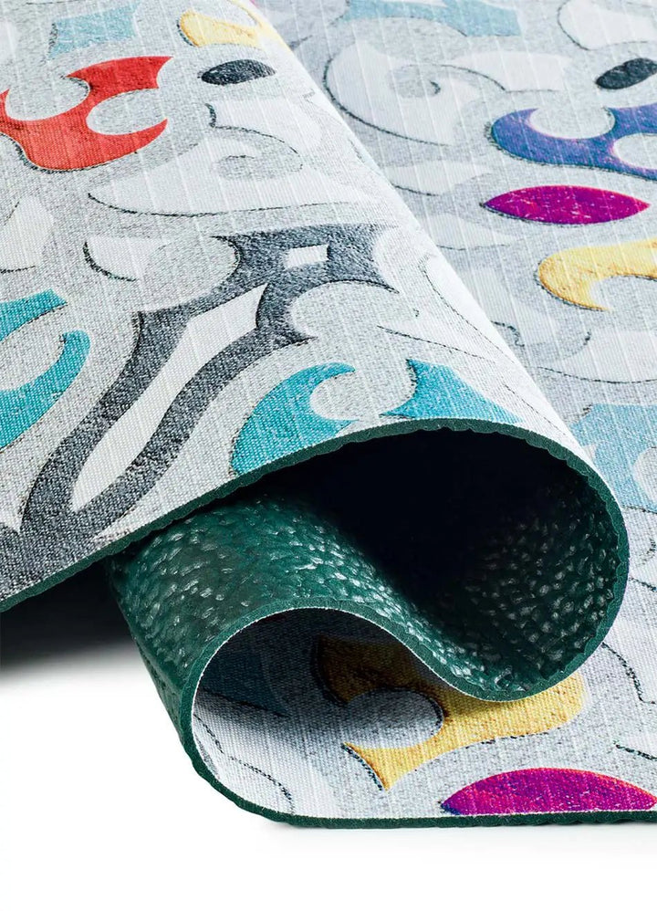 ALFOMBRA DE COCINA RICCI VALENTINA CON ESTAMPADO BOHEMIO EN MULTICOLOR - Alfombras - El Workshop-100 x 52 x 0.3 cm