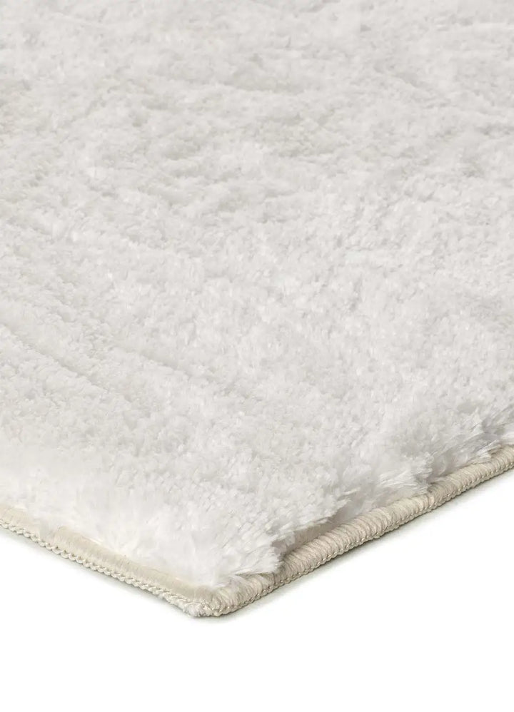 ALFOMBRA ROMA LISO DE ESTILO SHAGGY EN COLOR BLANCO - Alfombras - El Workshop-110 x 60 x 2.3 cm