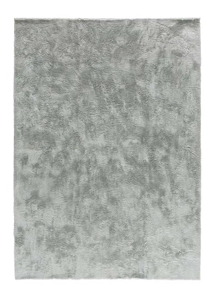 ALFOMBRA ROMA LISO DE ESTILO SHAGGY EN COLOR PLATA - Alfombras - El Workshop-110 x 60 x 2.3 cm
