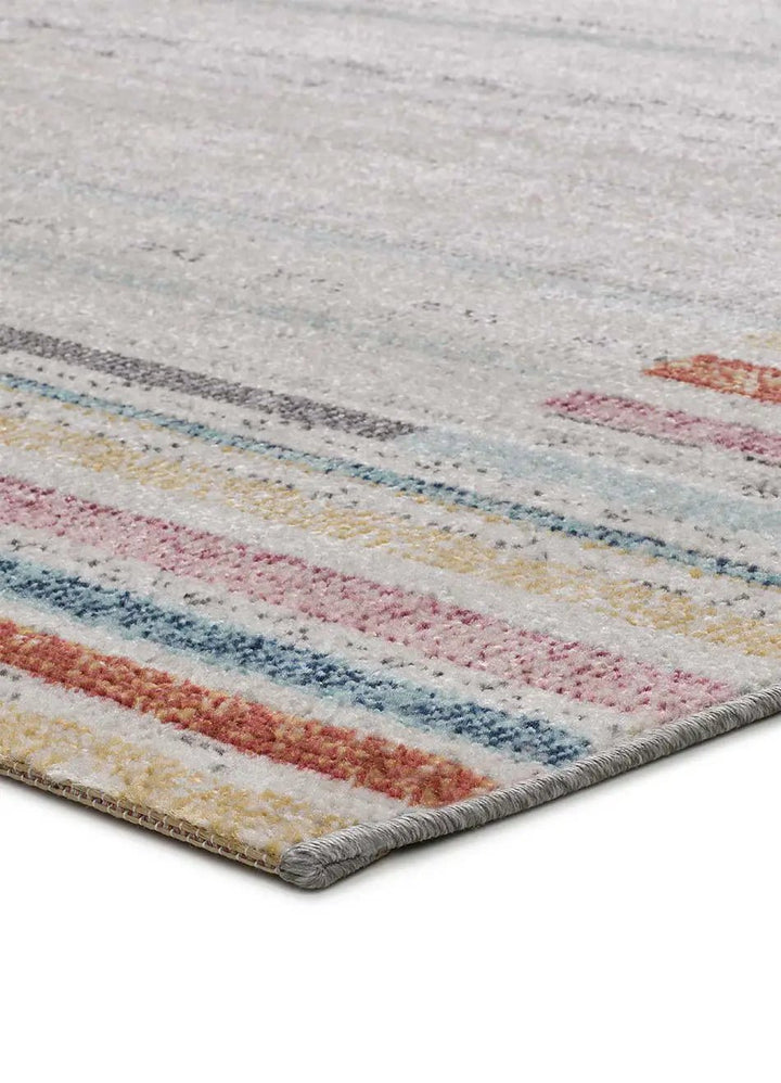 ALFOMBRA SAMARA 54573 DE ESTILO GEOMÉTRICO EN MULTICOLOR - Alfombras - El Workshop-150 x 80 x 0.4 cm