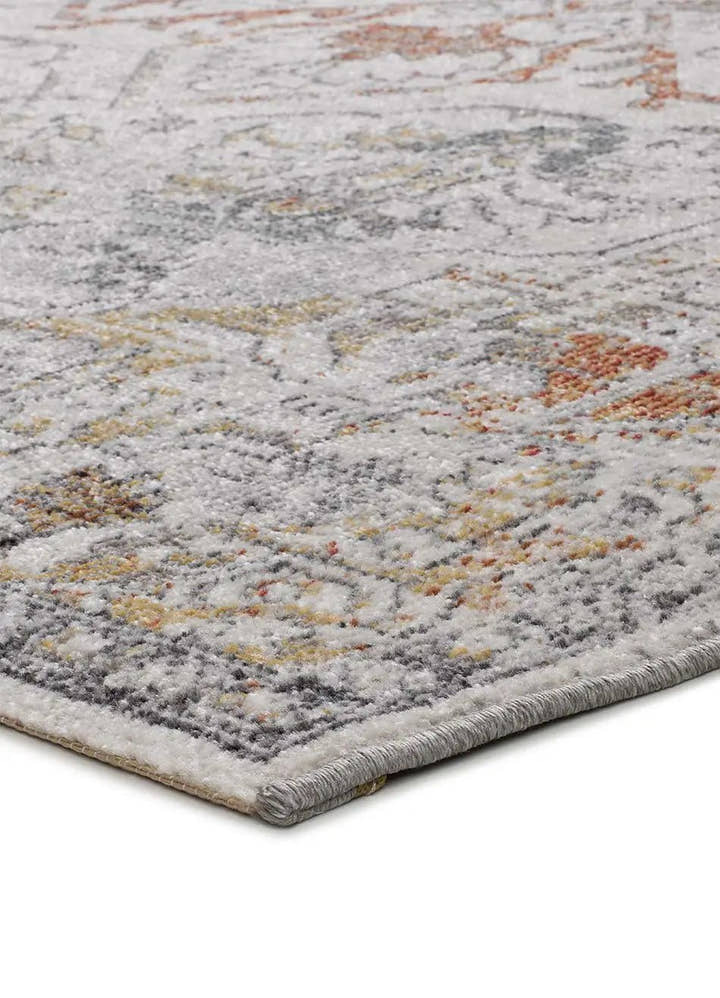 ALFOMBRA SAMARA 54574 DE ESTILO VINTAGE EN COLOR BEIGE - Alfombras - El Workshop-150 x 80 x 0.4 cm