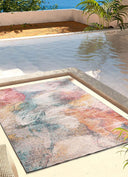 ALFOMBRA SAMARA 54575 DE ESTILO ABSTRACTO EN MULTICOLOR - Alfombras - El Workshop-150 x 80 x 0.4 cm