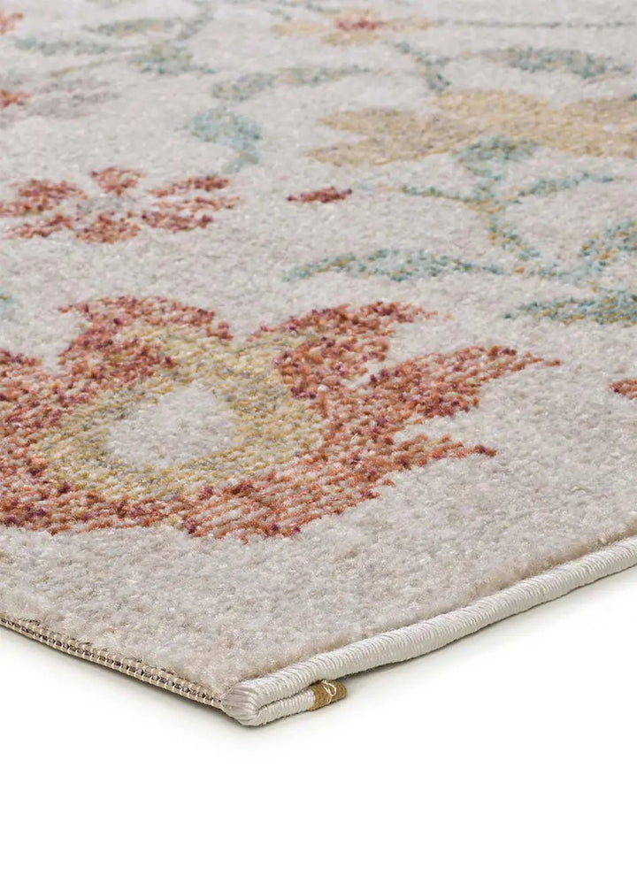 ALFOMBRA SAMARA 54578 DE ESTILO FLORAL EN MULTICOLOR - Alfombras - El Workshop-150 x 80 x 0.4 cm
