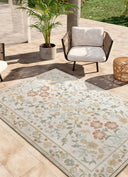 ALFOMBRA SAMARA 54587 DE ESTILO FLORAL EN MULTICOLOR - Alfombras - El Workshop-150 x 80 x 0.4 cm