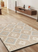 ALFOMBRA SIROCO 16804 DE ESTILO GEOMÉTRICO EN MULTICOLOR - Alfombras - El Workshop-200 x 80 x 1.3 cm