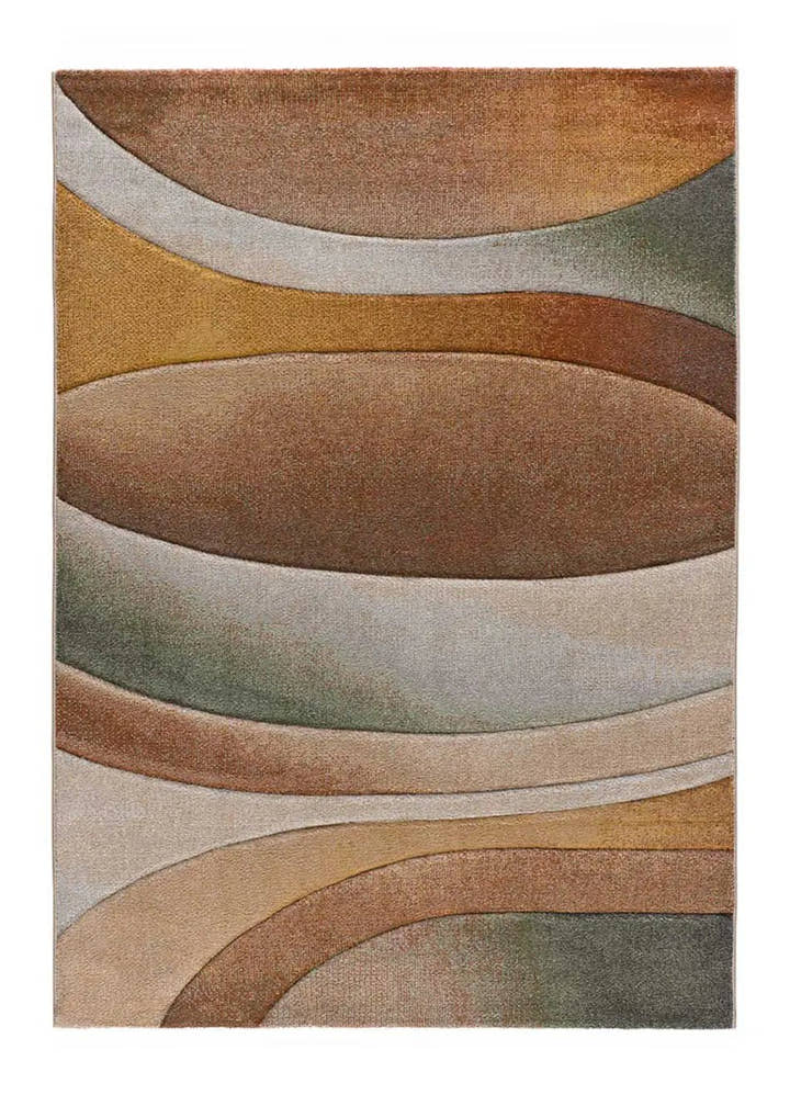 ALFOMBRA SORA 40324 DE ESTILO ABSTRACTO EN MULTICOLOR - Alfombras - El Workshop-150 x 80 x 1 cm