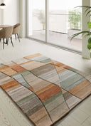 ALFOMBRA SORA 40325 DE ESTILO ABSTRACTO EN MULTICOLOR - Alfombras - El Workshop-150 x 80 x 1 cm