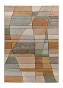 ALFOMBRA SORA 40325 DE ESTILO ABSTRACTO EN MULTICOLOR - Alfombras - El Workshop-150 x 80 x 1 cm