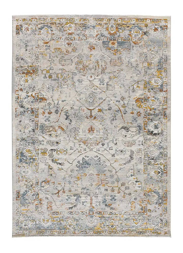 ALFOMBRA SPRINGS 3898 DE ESTILO VINTAGE EN MULTICOLOR - Alfombras - El Workshop-150 x 77 x 0.6 cm