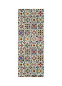 ALFOMBRA DE COCINA SPRINTY AMALFI CON ESTAMPADO BOHEMIO EN MULTICOLOR - Alfombras - El Workshop-100 x 52 x 0.3 cm