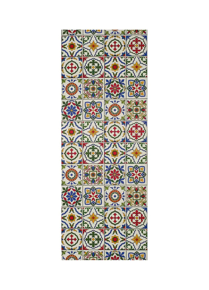 ALFOMBRA DE COCINA SPRINTY AMALFI CON ESTAMPADO BOHEMIO EN MULTICOLOR - Alfombras - El Workshop-100 x 52 x 0.3 cm