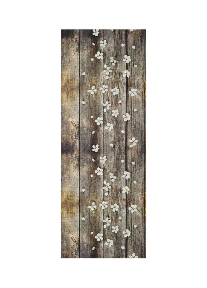 ALFOMBRA DE COCINA SPRINTY SPRING CON ESTAMPADO FLORAL EN COLOR MARRÓN, foto de producto
