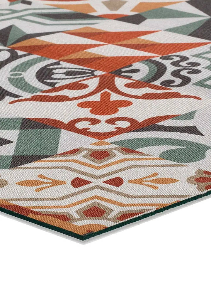 ALFOMBRA DE COCINA SPRINTY TOSCANELLA CON ESTAMPADO BOHEMIO EN MULTICOLOR - Alfombras - El Workshop-100 x 52 x 0.3 cm