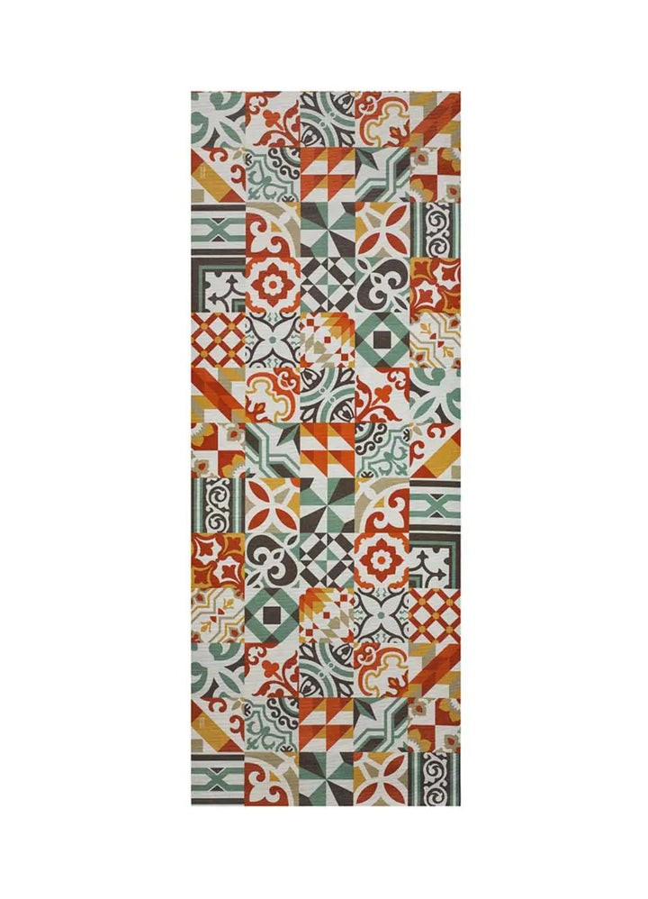 ALFOMBRA DE COCINA SPRINTY TOSCANELLA CON ESTAMPADO BOHEMIO EN MULTICOLOR - Alfombras - El Workshop-100 x 52 x 0.3 cm